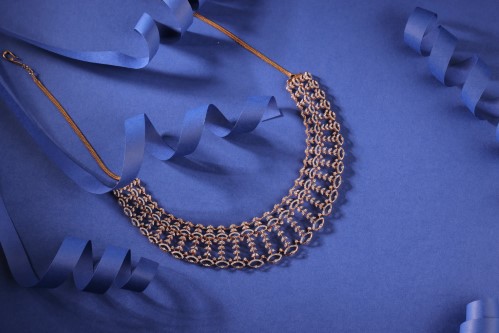 D.A.R Meenakari enamel gold jewellery