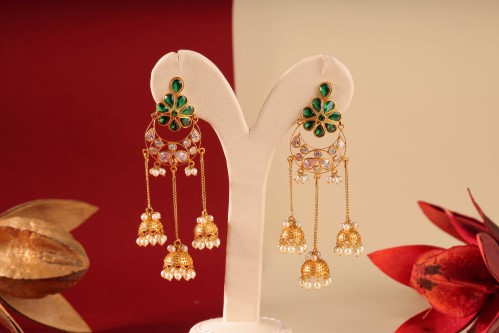 D.A.R drop earrings