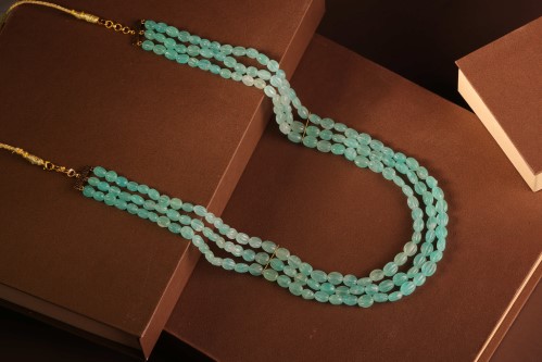 D.A.R antique gold mala